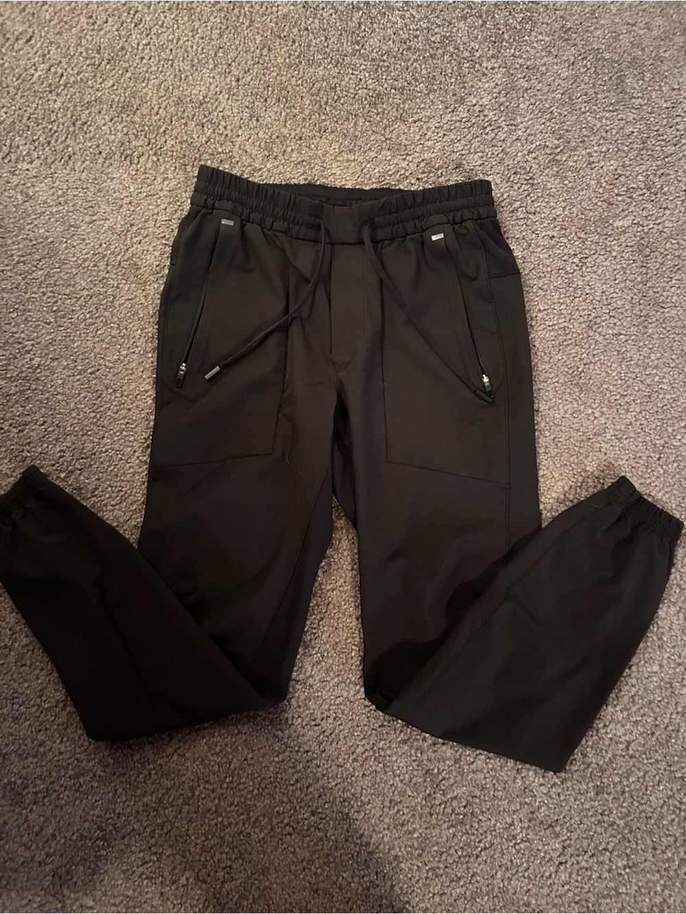 Black lululemon mens joggers xs